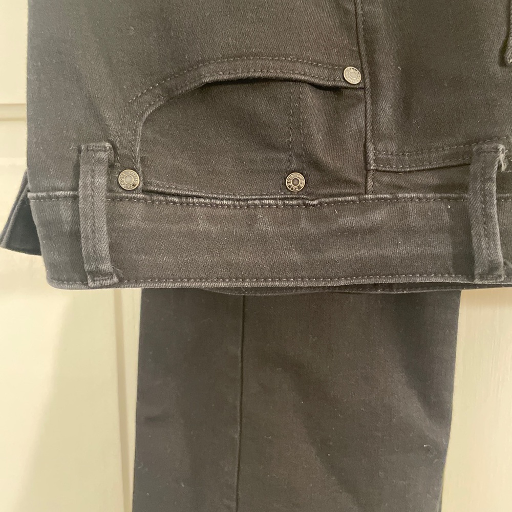 Talbots Barely Boot Jeans in Black - Picture 7 of 11